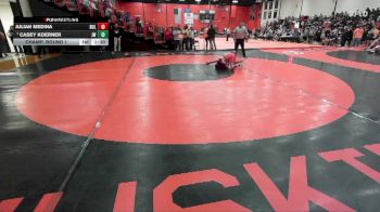 106 lbs Champ. Round 1 - Casey Koerner, Joliet (WEST) vs Julian Medina, BOLINGBROOK