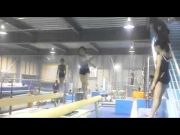 Yui Fujii Quintuple turn on beam!!