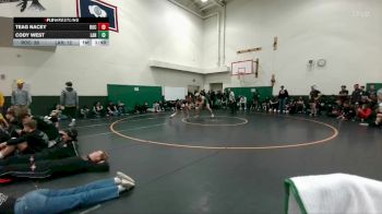 175 lbs Round 3 (6 Team) - Teag Nacey, Rock Springs vs Cody West, Lander