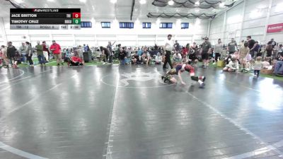 64 lbs 5th Place - Jace Britton, Tri State Hammers-EL vs Timothy Cruz, Rogue Wrestling Club-EL