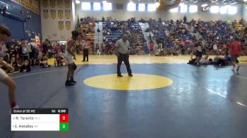 106 lbs Consi Of 32 #2 - Raymond Blaine Taranto, Venice vs Elijah Hendley, Green Machine