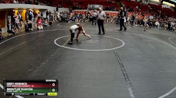 48 lbs Semifinal - Brentlee Runyon, Rising Kingz vs Grey Moenich, Felix Wrestling Academy