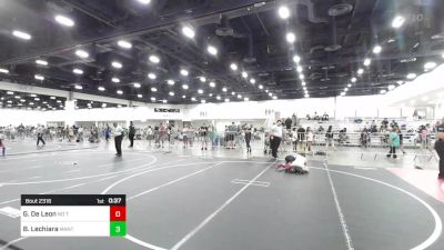 88 lbs Consolation - Giovanni De Leon, No Team vs Bruno Lechiara, Mantanona TC