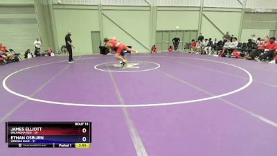 190 lbs Placement Matches (8 Team) - James Elliott, Oklahoma Red vs Ethan Osburn, Virginia Blue