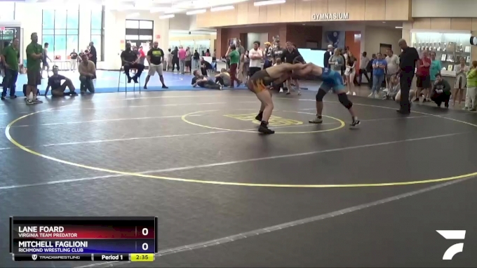 152 lbs 1st Place Match - Lane Foard, Virginia Team Predator vs ...