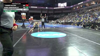 133 lbs Cons. Round 1 - Tanner Halling, Frostburg St. vs James Armstrong Jr, West Liberty