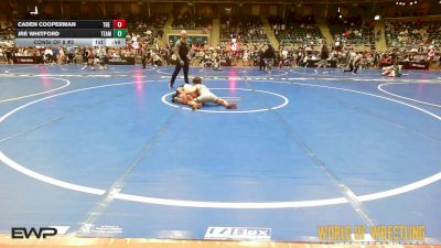 88 lbs Consi Of 8 #2 - Caden Cooperman, The Outsiders Wrestling Club vs Jre Whitford, TEAM PRIDE ACADEMY