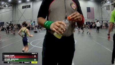 64 lbs Round 2 (4 Team) - Eddie Cuff, Grit Mat Club vs Ryder Seidman, Headhunters