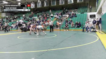 138 lbs Cons. Round 5 - Gage Rothman, Blissfield vs Carsten Branstetter, Galion