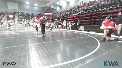 45 lbs Consi Of 4 - Robert Cole Rainbolt, Pittbull Wrestling vs Cole Carter, Hilldale Youth Wrestling Club