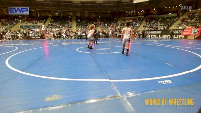 70 lbs Consi Of 8 #2 - Daniel Duran, Takedown Elite vs Landon Combs, Sebolt Wrestling Academy