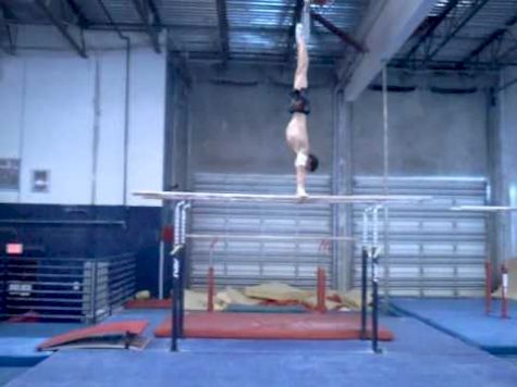 US Gymnast Maximilian Mayr - P Bar routine for China