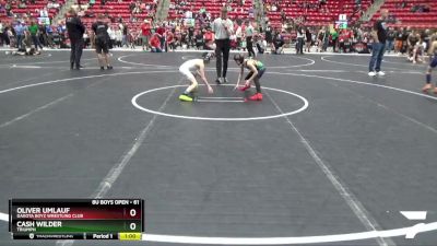 61 lbs Quarterfinal - Oliver Umlauf, Dakota Boyz Wrestling Club vs Cash Wilder, Triumph