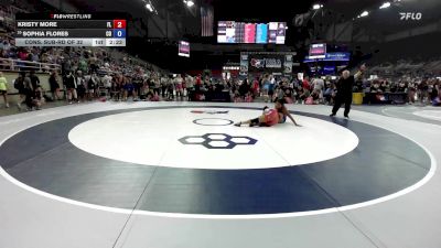 145 lbs Cons. Sub-rd Of 32 - Kristy More, FL vs Sophia Flores, CO