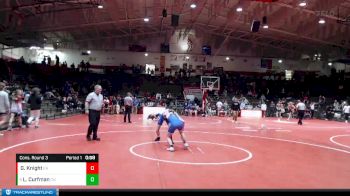 113 lbs Cons. Round 3 - Liam Curfman, Columbus North vs Griffin Knight, Eastern Hancock