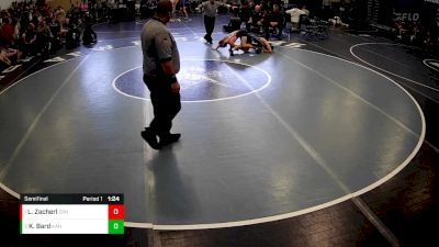 121 lbs Semifinal - Leyton Zacherl, Commodore Perry Hs vs Kayin Bard, Kane Area Hs