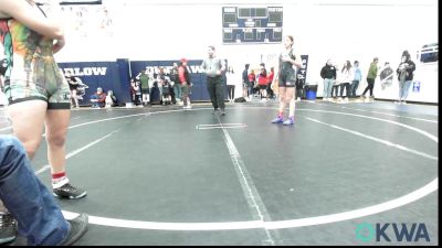 97-102 lbs Rr Rnd 3 - Joslyne Mendoza, CacheWrestlingClub vs Weslee Frith, Duncan Demon Wrestling