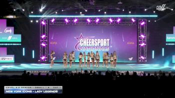 New York Icons - Lady Legends [2026 L4.2 Senior - Small - A Day 1] 2026 CHEERSPORT National All Star Cheerleading Championship