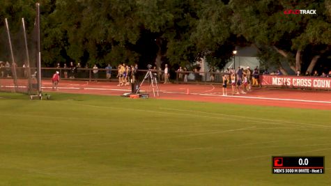 Men's 5k, Heat 1 - Grant Fisher PRs In Outdoor 5K Debut
