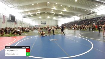 126 lbs Round Of 32 - Izayah Magdaleno, Titans WC vs Reggie Fernandez, Threshold