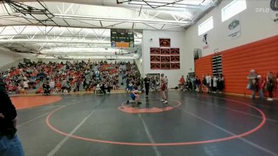 101-104 lbs Round 1 - Gage Jordan, Riverton Middle School vs Weston Headlee, Sheridan Junior High School