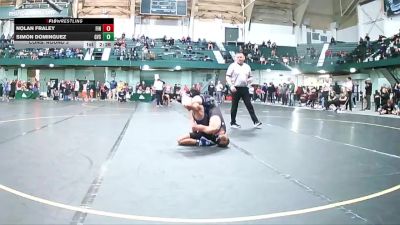 125 lbs Cons. Round 3 - Simon Dominguez, GVSU vs Nolan Fraley, Findlay