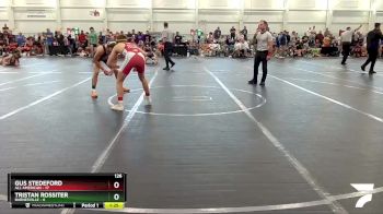 126 lbs Round 3 (8 Team) - Tristan Rossiter, Barnesville vs Gus Stedeford, All American