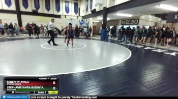 125lbs Cons. Round 3 - Stephanie Kaira Buenviaje, Westview vs Serenity Ayala, Othello (Girls)