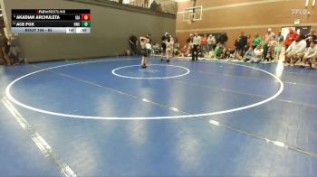 85 lbs Champ. Round 1 - Ace Fox, Hawk Wrestling Club vs Akadian Archuleta, Idaho