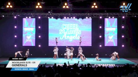 Woodlands Elite - OR - Generals [2024 L6 Senior - Small Day 1] 2024 CHEERSPORT National All Star Cheerleading Championship