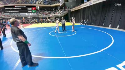 5A 126 lbs Cons. Round 1 - Ayden Flores, Mission Sharyland Pioneer vs Connor Surrette, Melissa