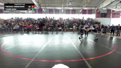 157 lbs Consi Of 8 #1 - Michael Kimmelmann, Xaverian vs Samir Zazai, Cambridge