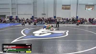 133 lbs Champ. Round 2 - Joel DeFreytas, York (PA) vs Deven Jackson, Elizabethtown