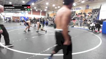 215 lbs Cons. Round 4 - Jeremiah Alcantara, Northview vs Jacob Qubadi, Chaminade