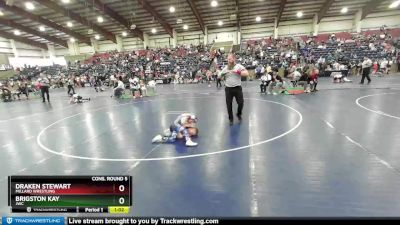 59 lbs Cons. Round 5 - Draken Stewart, Millard Wrestling vs Brigston Kay, JWC