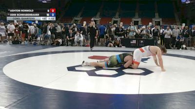 285 lbs Cons. Quarters - Ashton Honnold, Iowa vs Odin Schwabenbauer, Washington