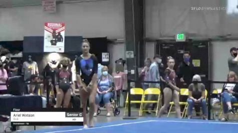 Ariel Watson - Floor, DLG - 2021 Region 1 Women's Championships