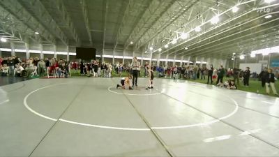 85 lbs Champ. Round 1 - Benson Valdez, Carbon Wrestling Club vs Ledger Jones, Northside Wrestling Club