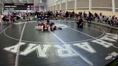 144 lbs Champ. Round 2 - Ezekiel Gasca, Arizona vs Tel Parry, Star Valley Wrestling Club