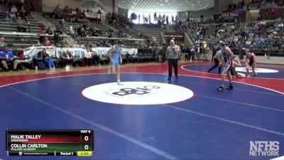 5A 106 lbs Cons. Round 1 - Malik Talley, Greenbrier vs Collin Carlton, Pulaski Academy