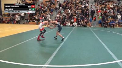 70 lbs Champ. Round 2 - Bruce Thomas, Moen Wrestling Academy vs Lox Leum, LAW