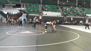 6-7A 126 1st Place Match - Lynleigh Weltzin, Thompson HS vs Bianca Hart, Buckhorn