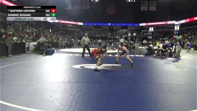 144 lbs Consi Of 16 #2 - Matthew Centeno, Esperanza (SS) vs Dominic Bozanic, Gilroy (CC)