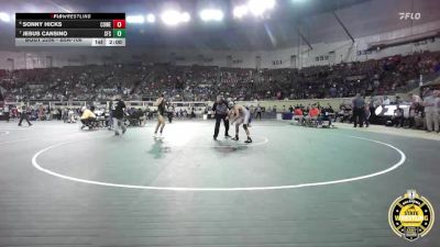 B5A-106 lbs Cons. Round 1 - Sonny Hicks, Coweta vs Jesus Cansino, Santa Fe South