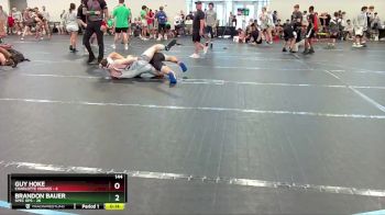 144 lbs Round 5 (6 Team) - Brandon Bauer, Spec Ops vs Guy Hoke, Charlotte Vikings