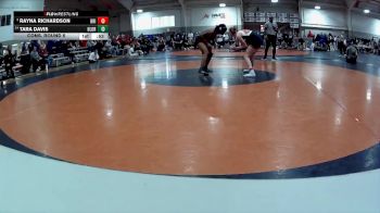 135 lbs Cons. Round 6 - Tara Davis, Olentangy Orange vs Rayna Richardson, Brighton (Girls)