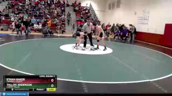 132 lbs Cons. Round 2 - Tallon Anderson, Lander Valley vs Ethan Baker, Campbell County