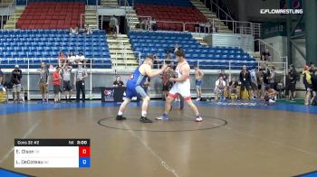 220 lbs Cons 32 #2 - Elijah Olson, Colorado vs Louis DeCoteau, North Dakota