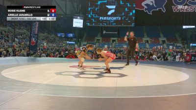 105 lbs Cons. Rd Of 64 - Rosie Kleine, FL vs Arielle Jaramillo, AZ