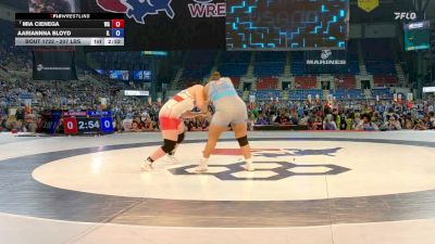 207 lbs Champ. Rd Of 64 - Mia Cienega, WA vs Aariannna Bloyd, IL